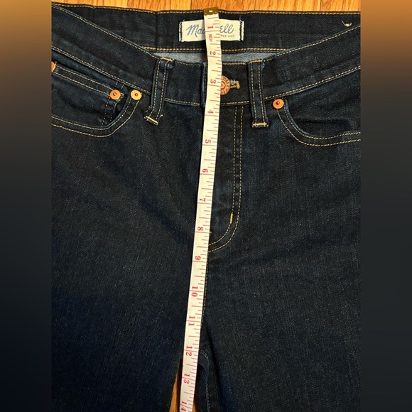Madewell Dark Indigo Flare Jeans - Picture 7 of 14